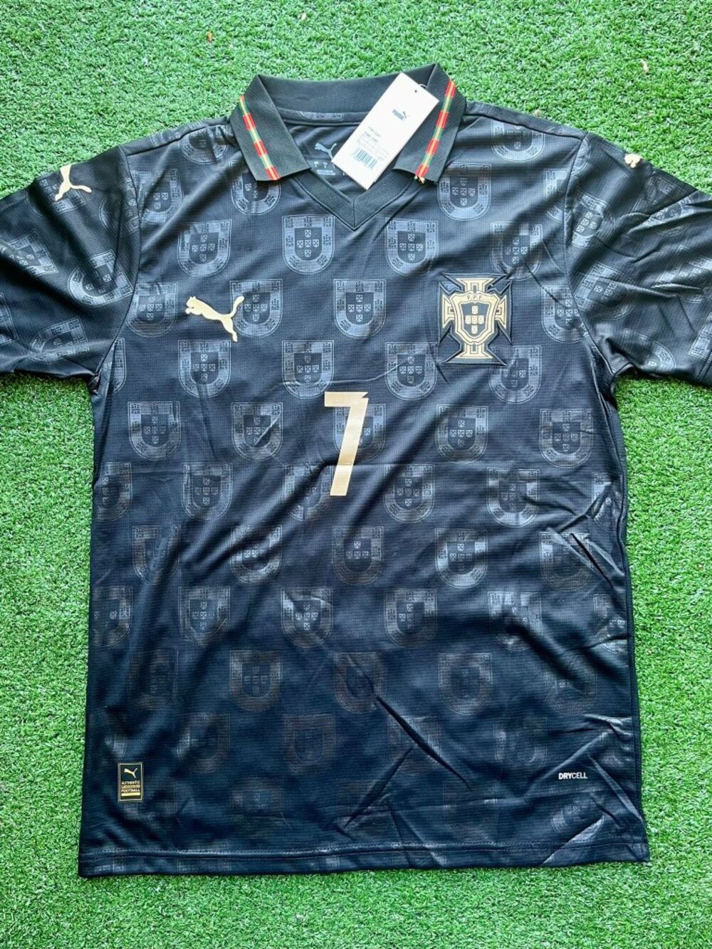 Portugal Away Black Jersey - 2026 - Puma World Cup - Fan Shirt. New With Tags